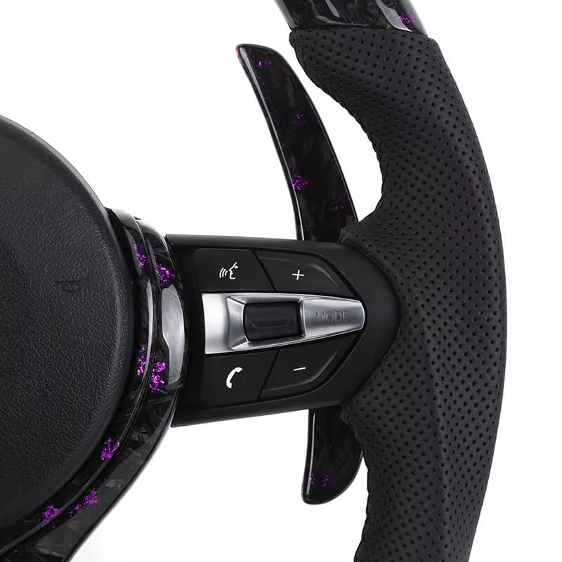 BMW - F-Serie - Forged Lilla Carbon - Perferted Læder - LED Skærm