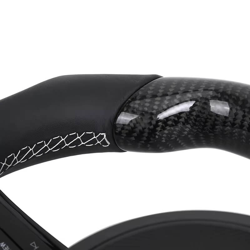 VW Golf MK7 - Carbon - Nappa Læder - Blå Toplinje