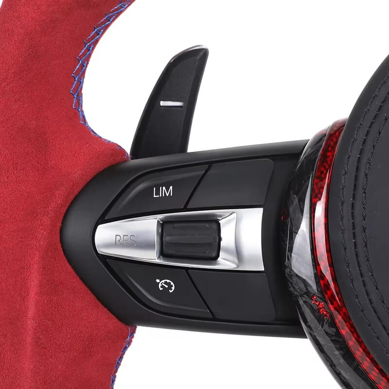 BMW - F-Serie - Carbon - Rød Alcantara Sider